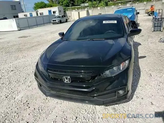 13 Photograph of a damaged car 2HGFC2F85LH602307 HONDA CIVIC 2020