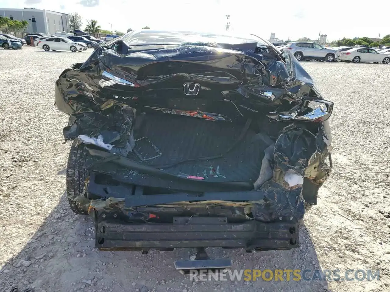 6 Photograph of a damaged car 2HGFC2F85LH602307 HONDA CIVIC 2020