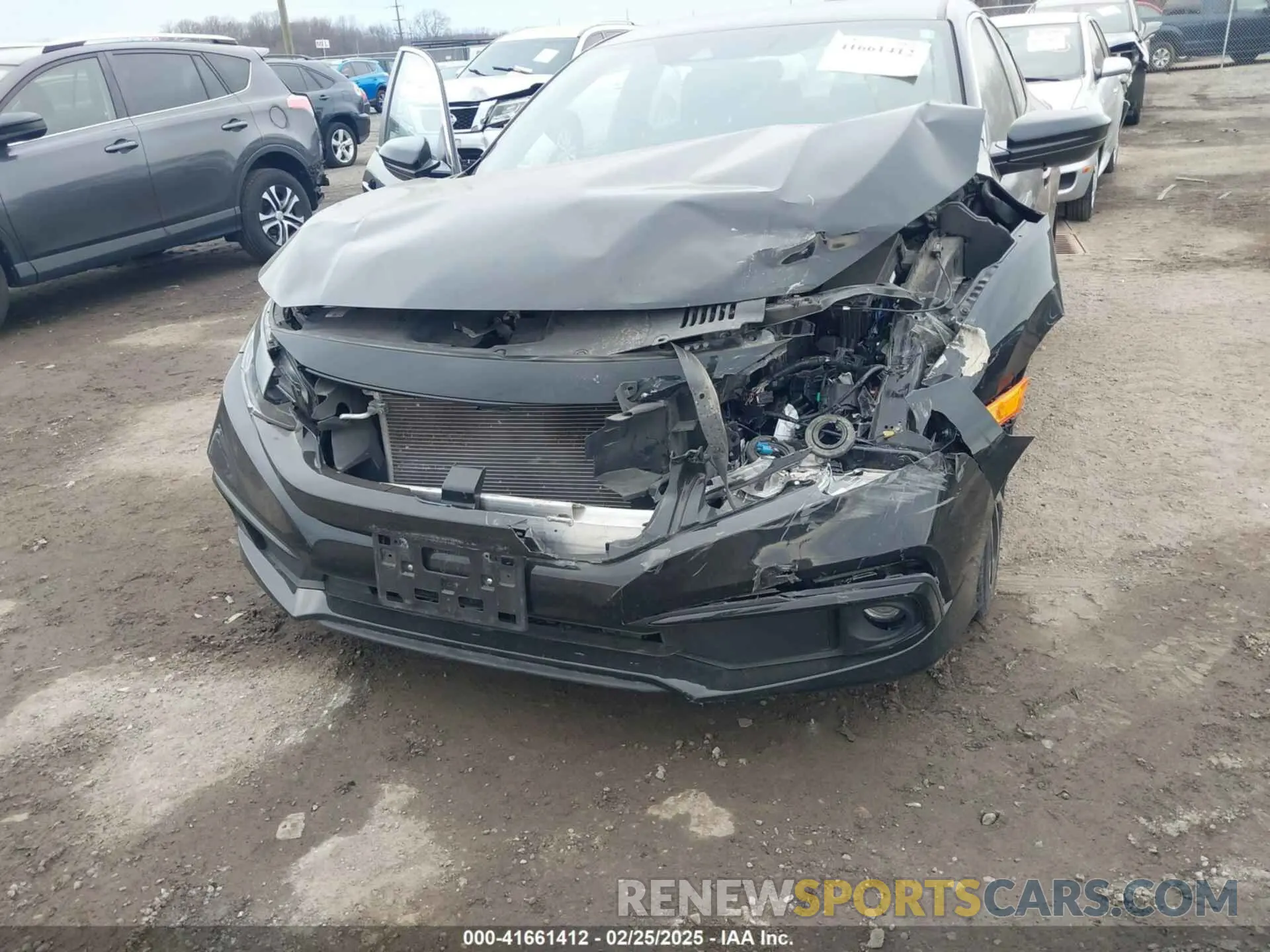 17 Photograph of a damaged car 2HGFC2F86LH501048 HONDA CIVIC 2020