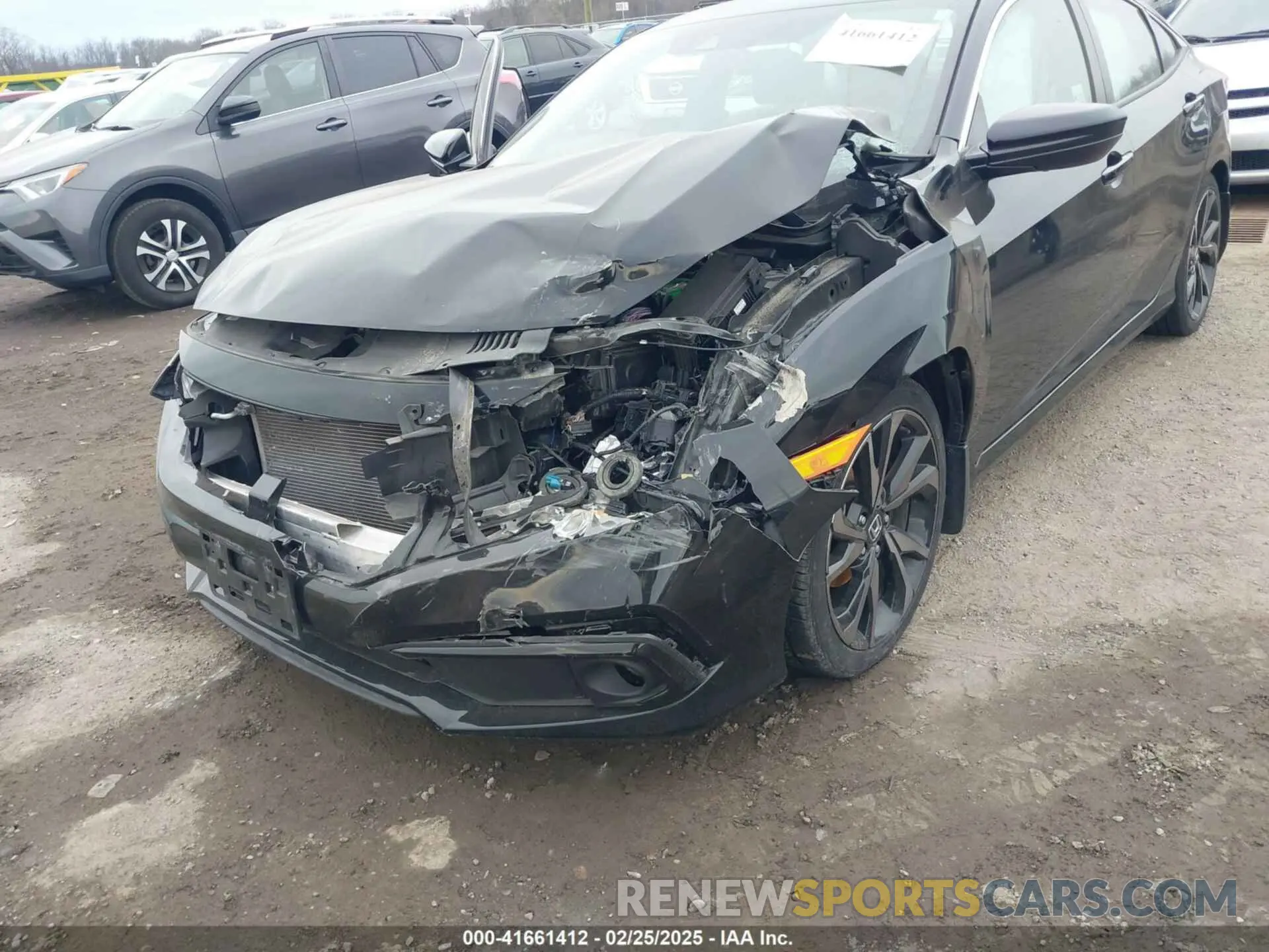 18 Photograph of a damaged car 2HGFC2F86LH501048 HONDA CIVIC 2020
