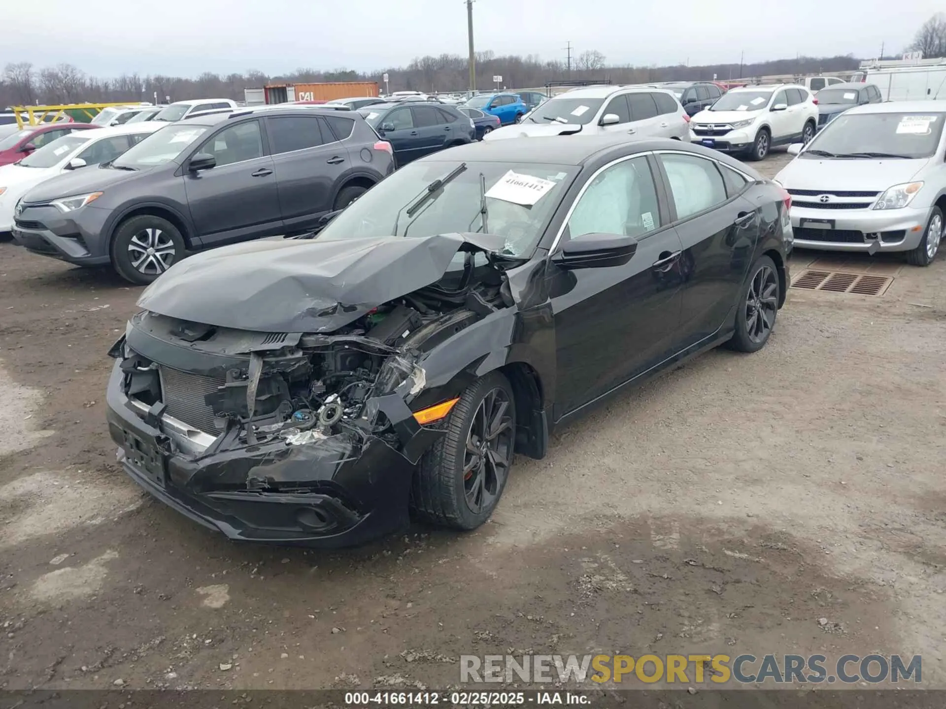 2 Photograph of a damaged car 2HGFC2F86LH501048 HONDA CIVIC 2020