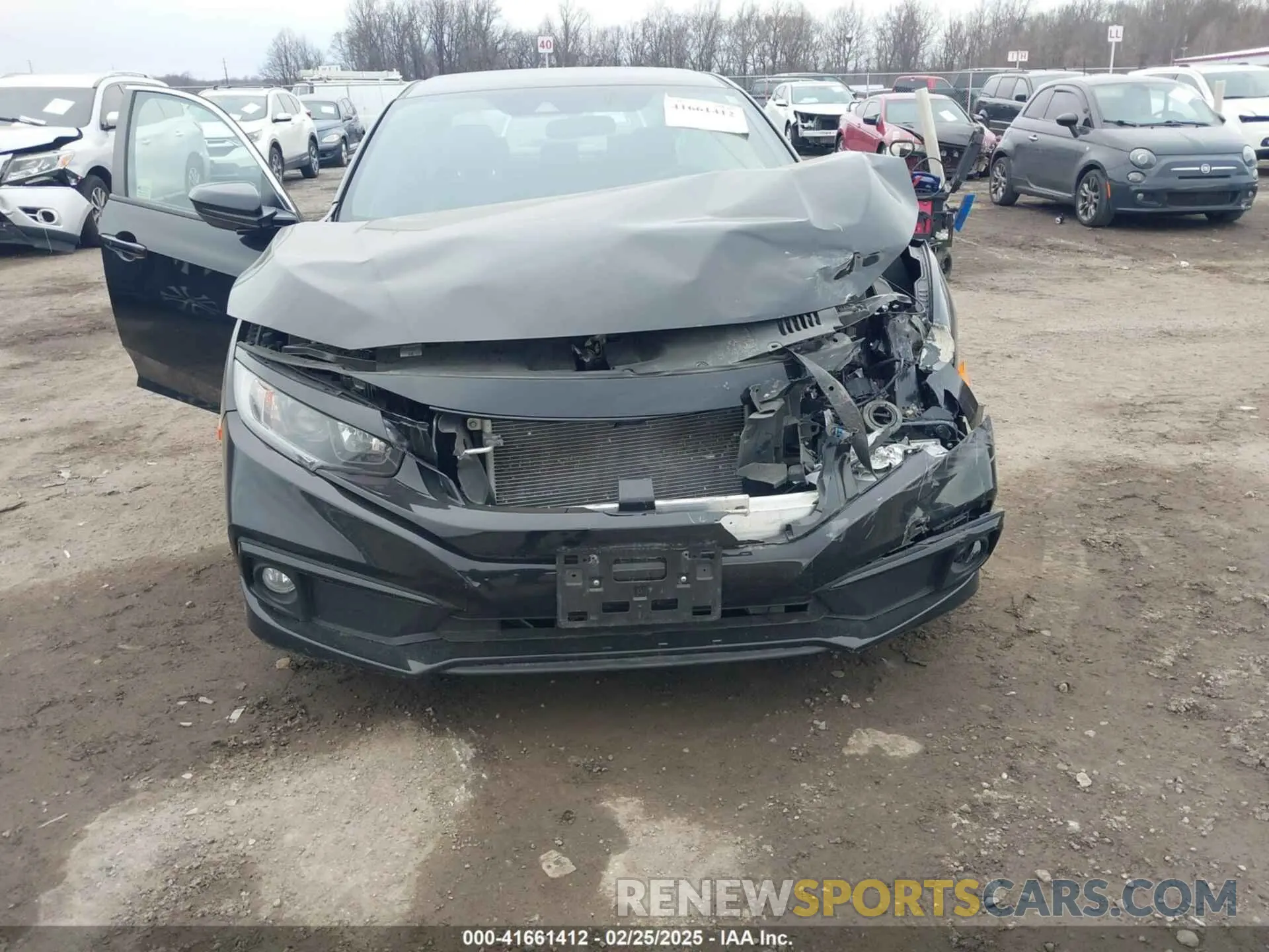 6 Photograph of a damaged car 2HGFC2F86LH501048 HONDA CIVIC 2020