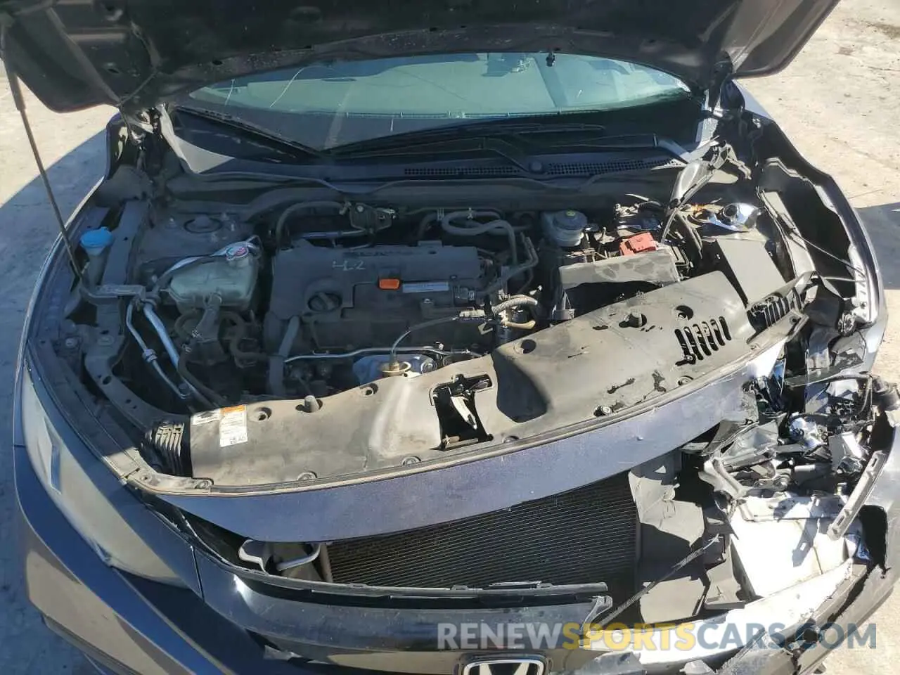 13 Photograph of a damaged car 2HGFC2F86LH505195 HONDA CIVIC 2020