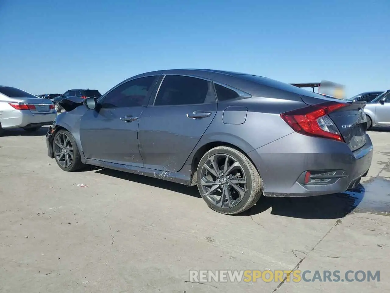 2 Photograph of a damaged car 2HGFC2F86LH505195 HONDA CIVIC 2020