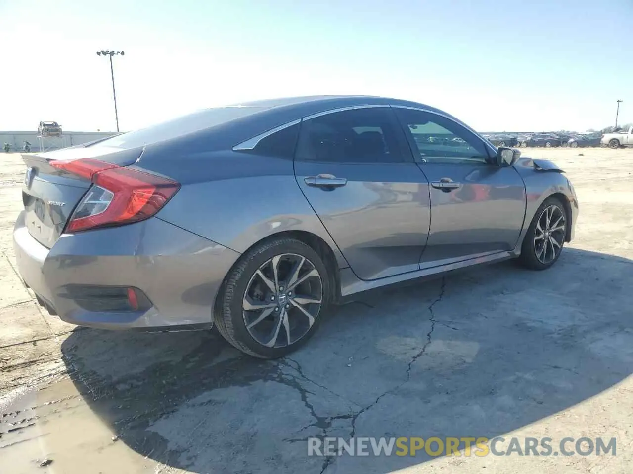 3 Photograph of a damaged car 2HGFC2F86LH505195 HONDA CIVIC 2020
