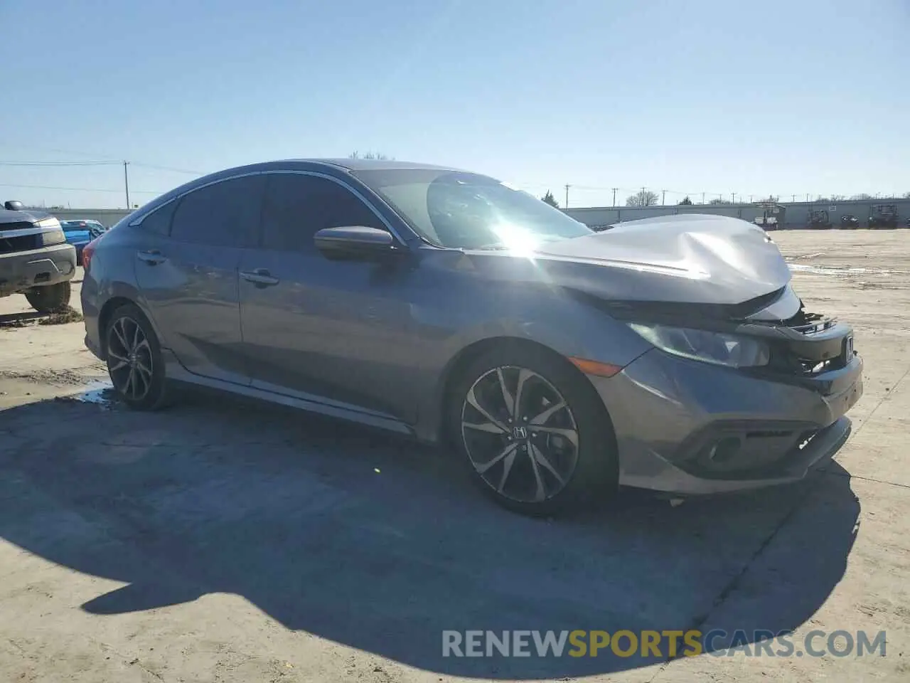 4 Photograph of a damaged car 2HGFC2F86LH505195 HONDA CIVIC 2020