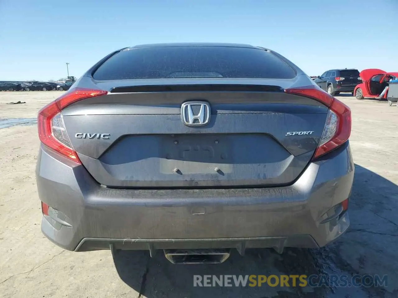6 Photograph of a damaged car 2HGFC2F86LH505195 HONDA CIVIC 2020