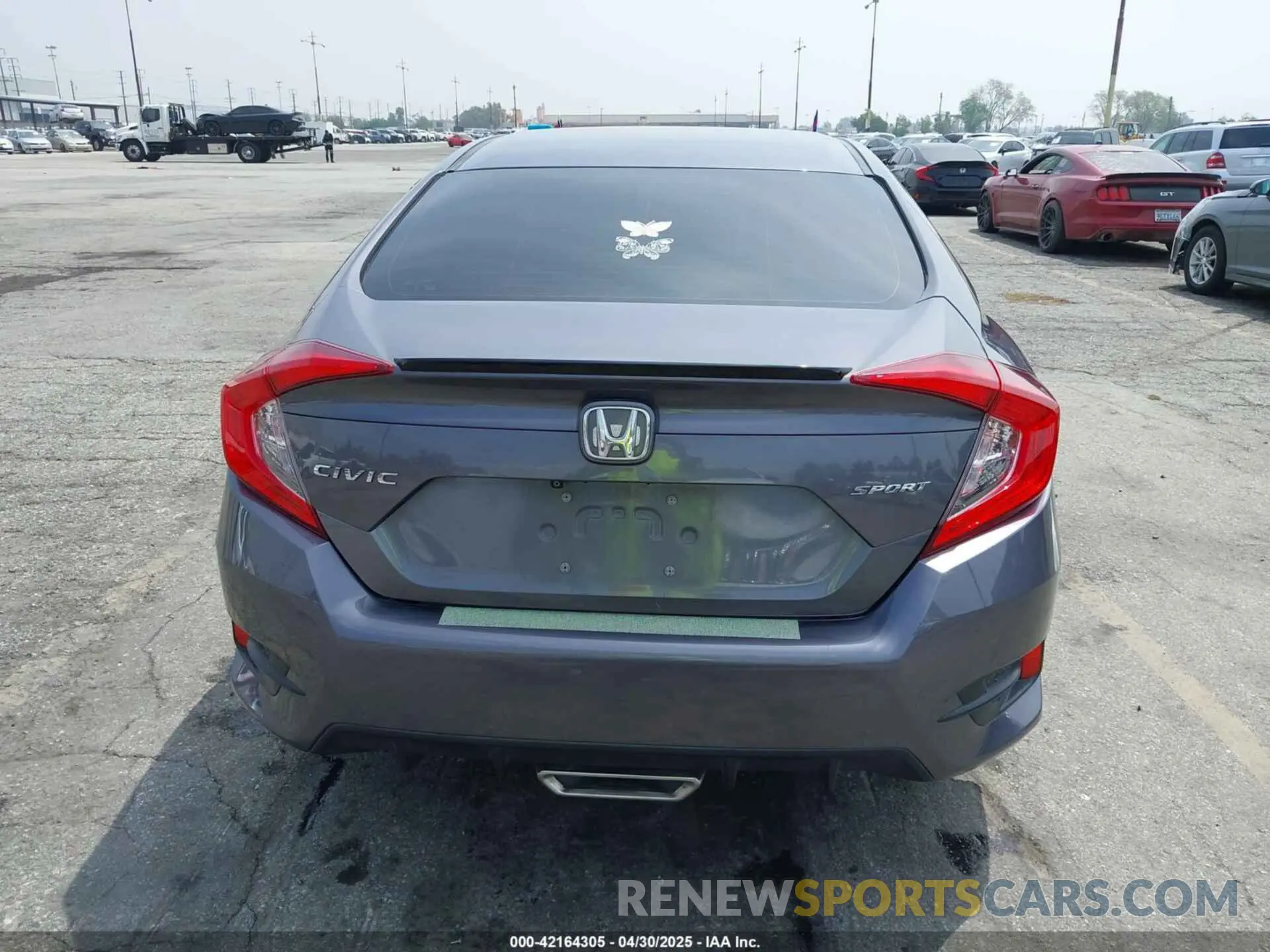 16 Photograph of a damaged car 2HGFC2F86LH507044 HONDA CIVIC 2020