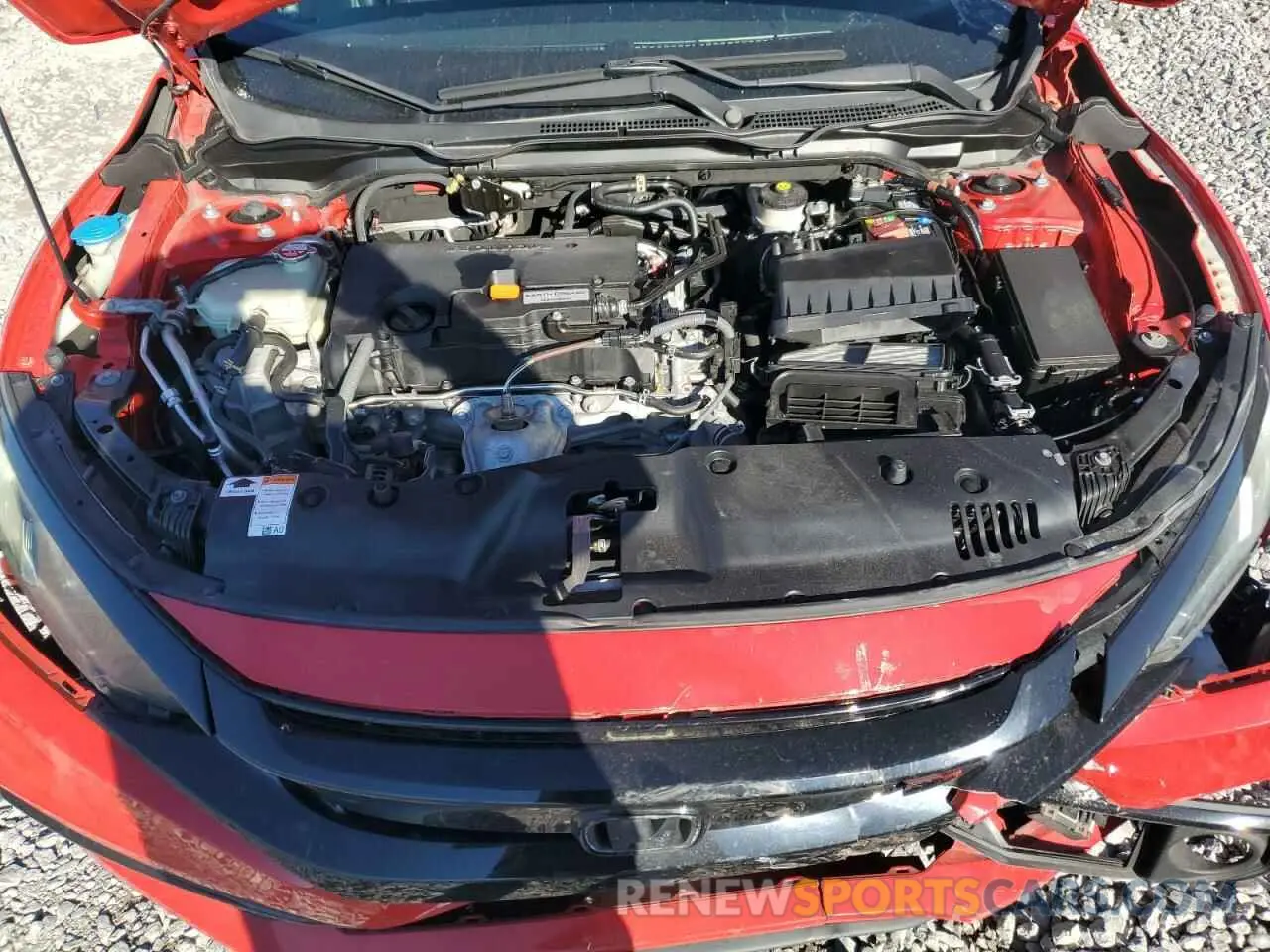 11 Photograph of a damaged car 2HGFC2F86LH518982 HONDA CIVIC 2020