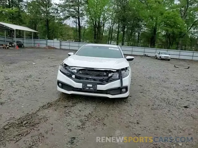 13 Photograph of a damaged car 2HGFC2F86LH532171 HONDA CIVIC 2020
