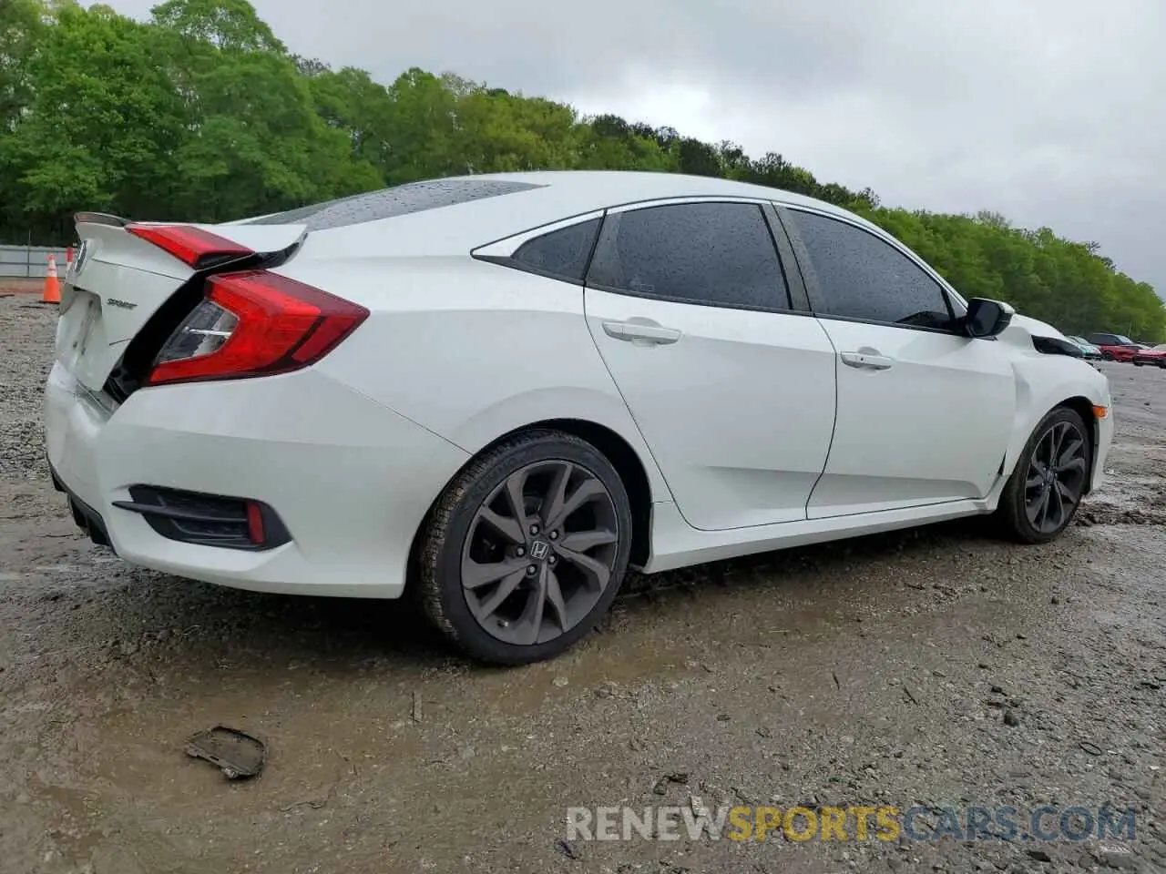 3 Photograph of a damaged car 2HGFC2F86LH532171 HONDA CIVIC 2020