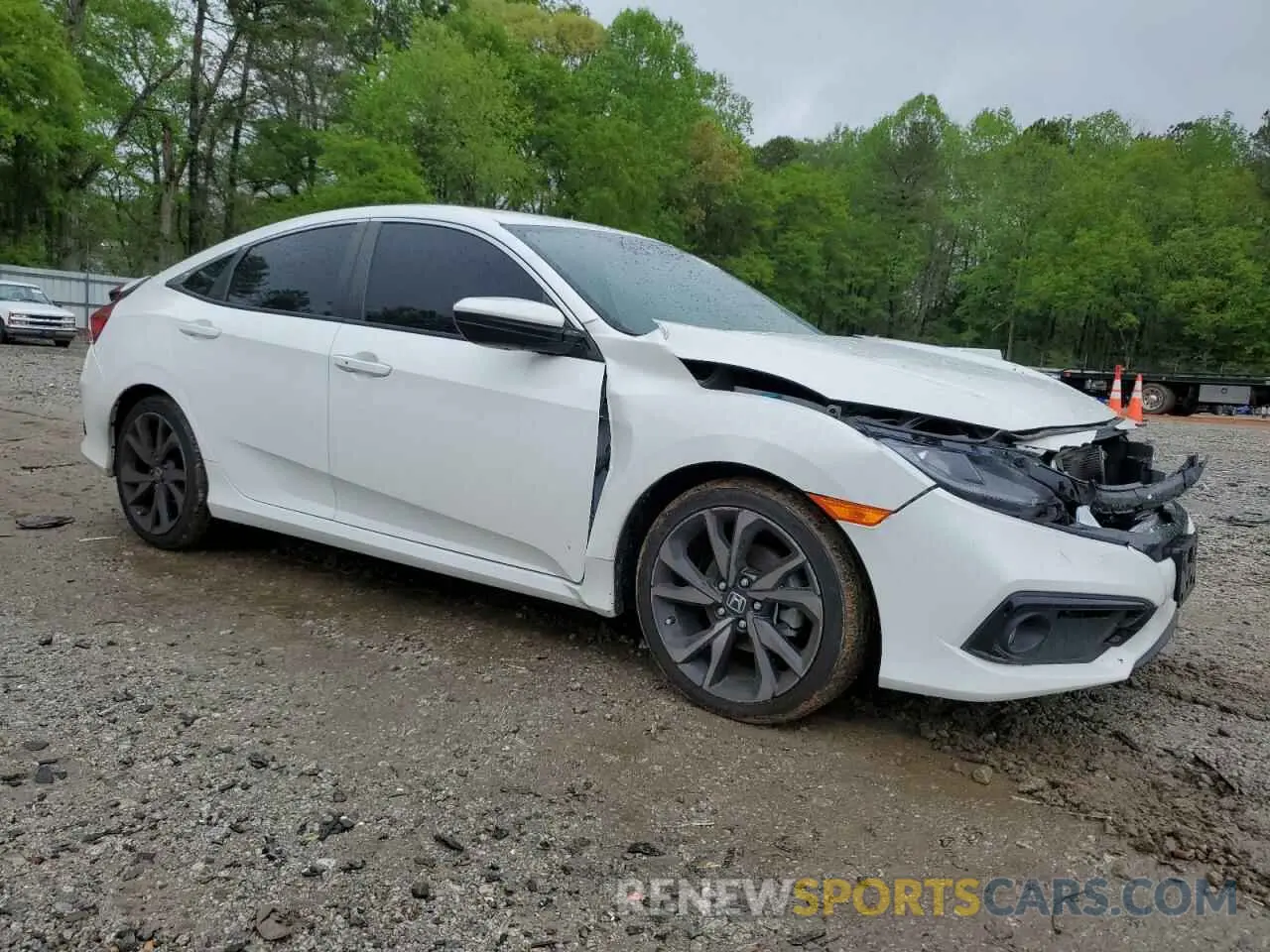 4 Photograph of a damaged car 2HGFC2F86LH532171 HONDA CIVIC 2020