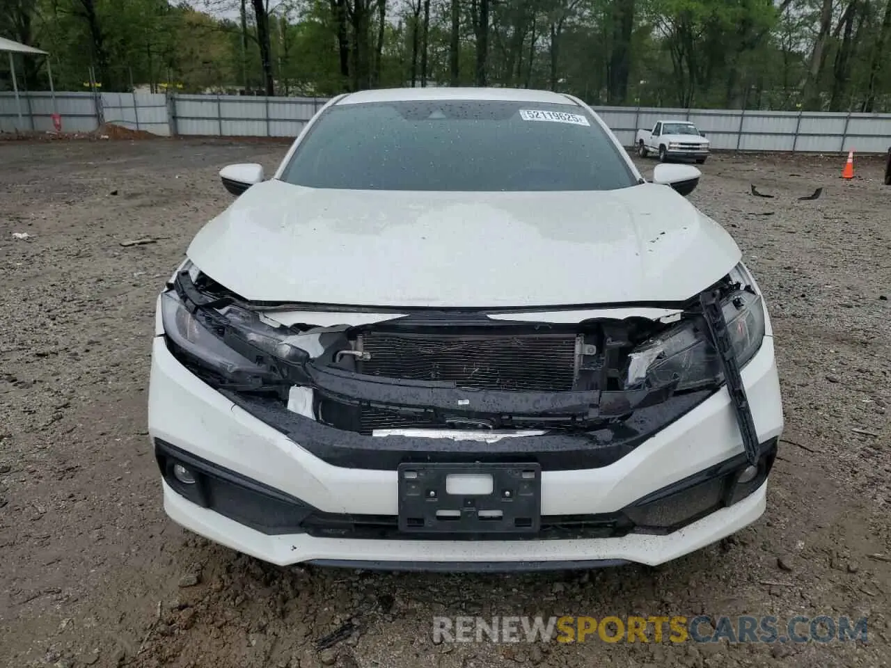 5 Photograph of a damaged car 2HGFC2F86LH532171 HONDA CIVIC 2020