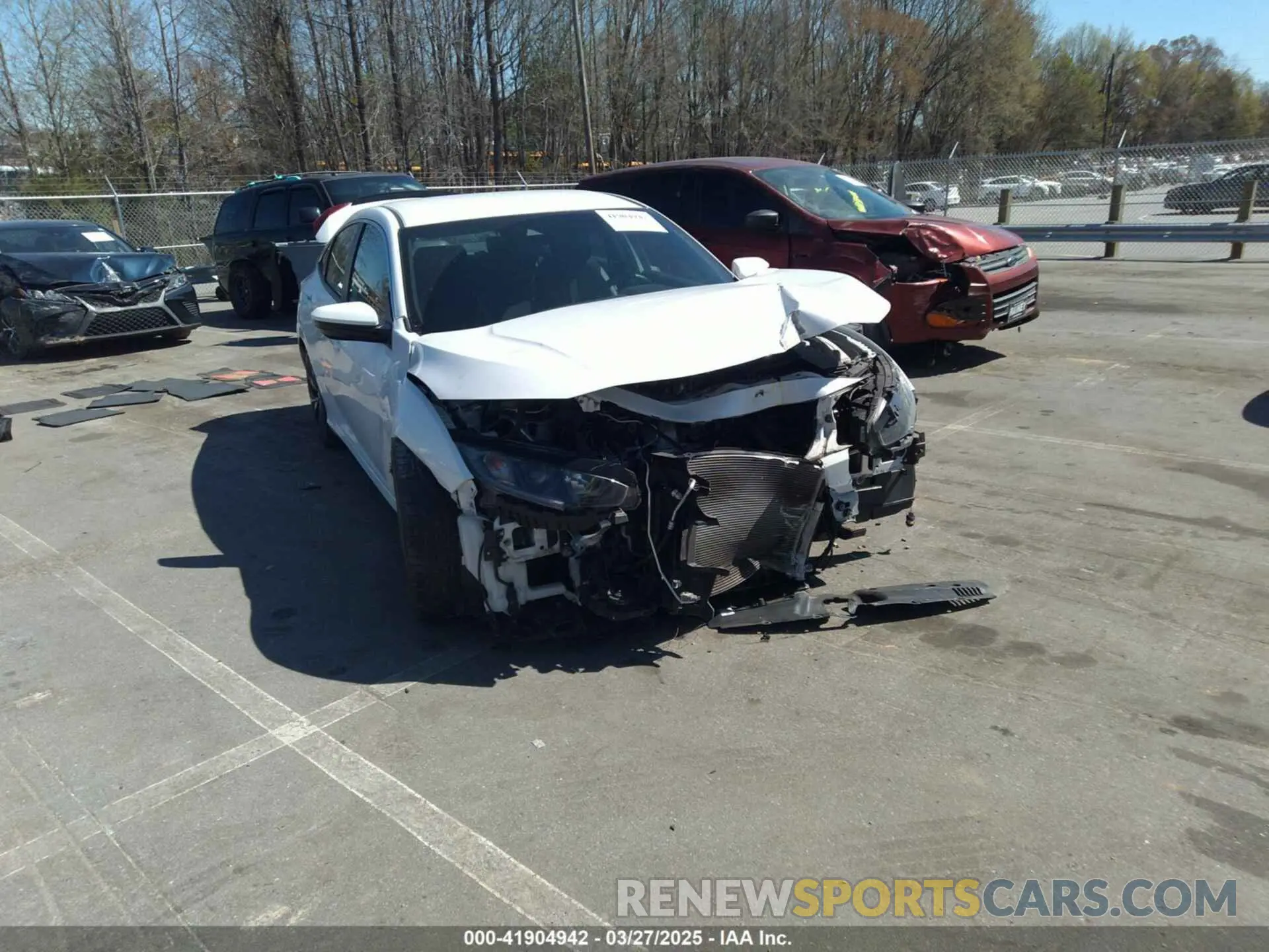 1 Photograph of a damaged car 2HGFC2F86LH551366 HONDA CIVIC 2020