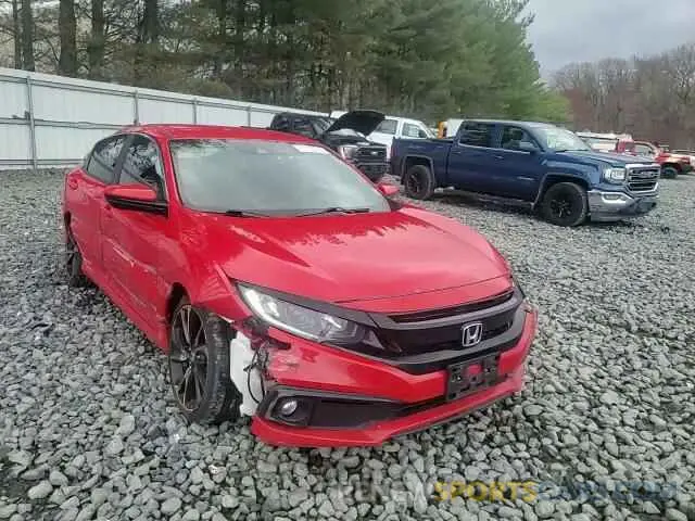 11 Photograph of a damaged car 2HGFC2F86LH569821 HONDA CIVIC 2020