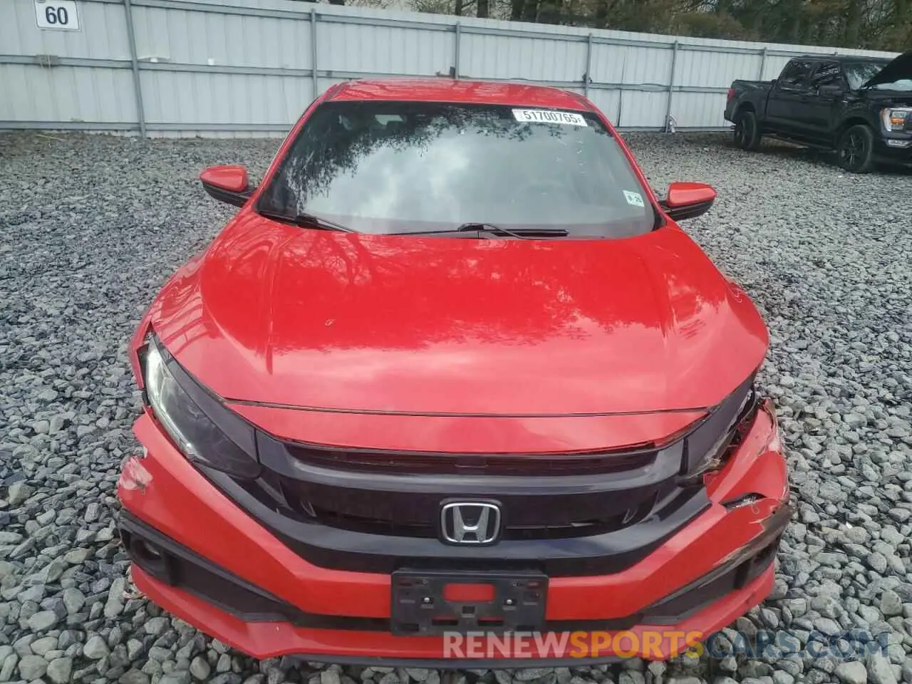 5 Photograph of a damaged car 2HGFC2F86LH569821 HONDA CIVIC 2020