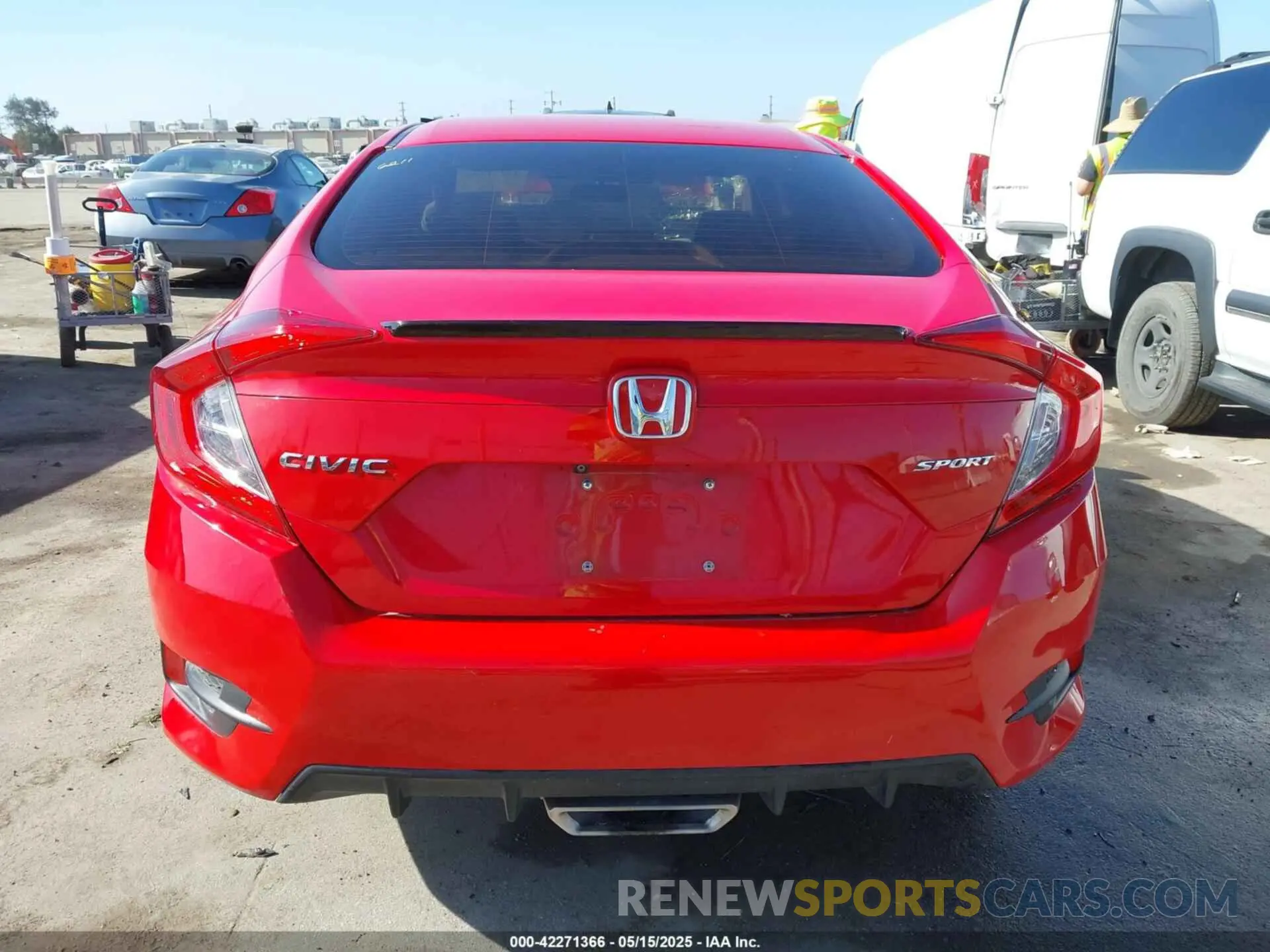 17 Photograph of a damaged car 2HGFC2F86LH569835 HONDA CIVIC 2020