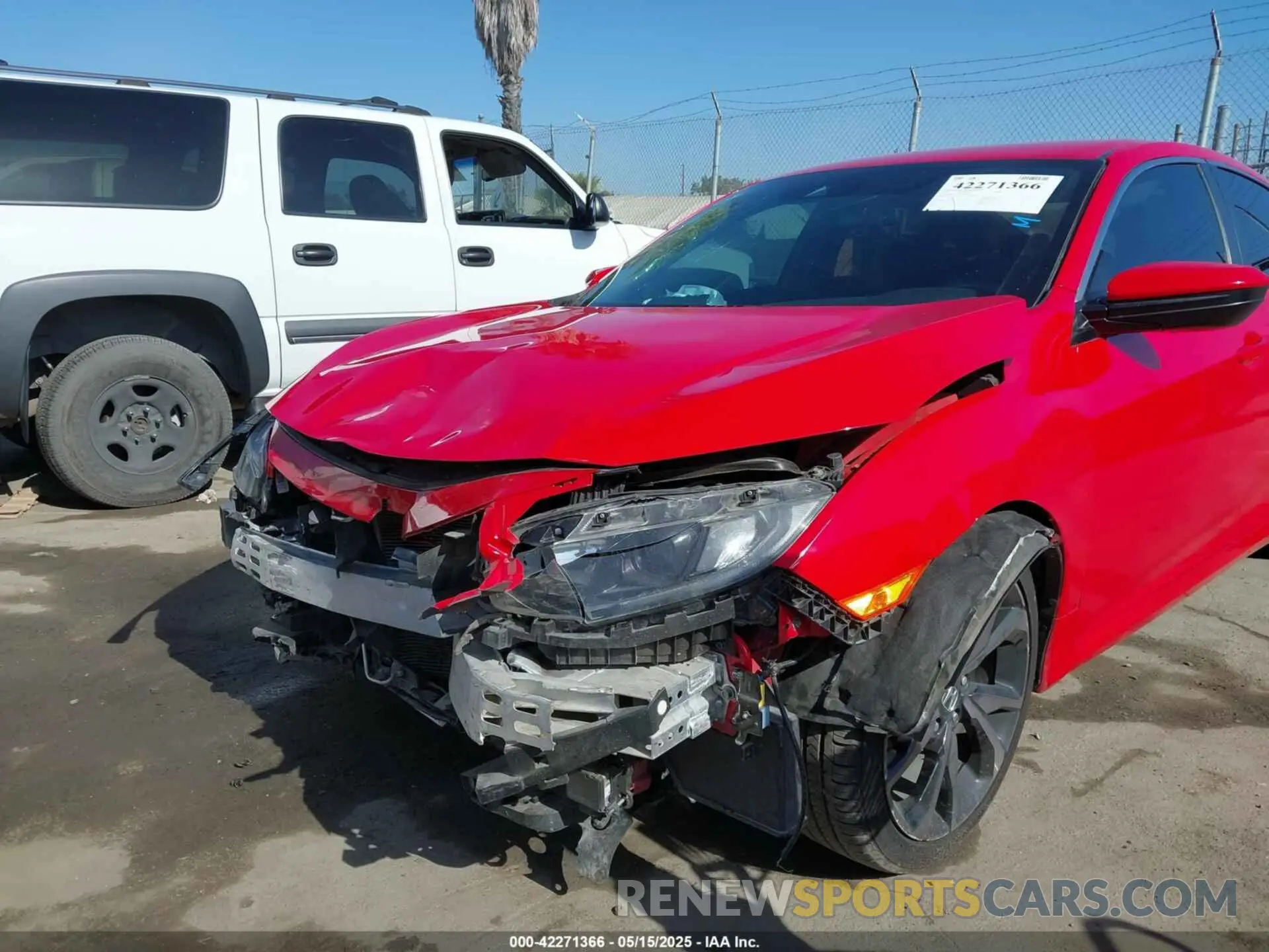 6 Photograph of a damaged car 2HGFC2F86LH569835 HONDA CIVIC 2020