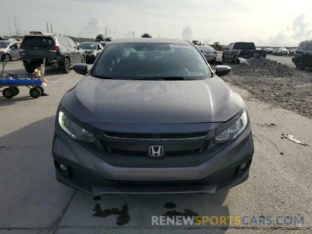 5 Photograph of a damaged car 2HGFC2F86LH575280 HONDA CIVIC 2020