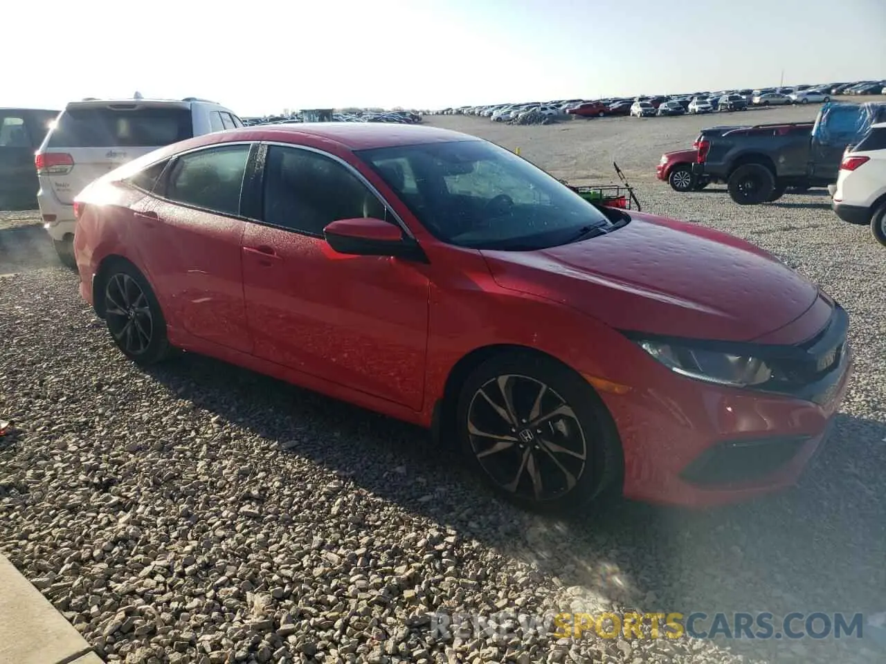 4 Photograph of a damaged car 2HGFC2F86LH588658 HONDA CIVIC 2020