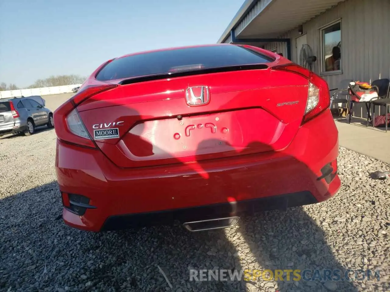 6 Photograph of a damaged car 2HGFC2F86LH588658 HONDA CIVIC 2020