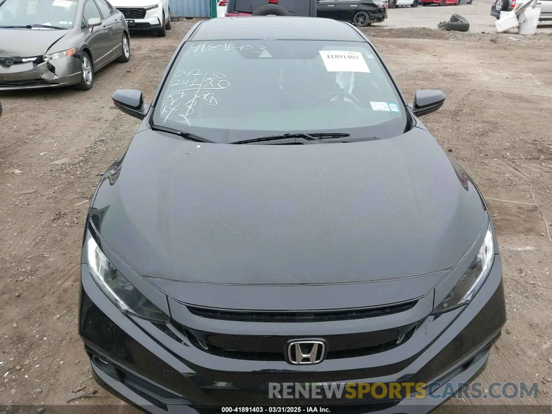 12 Photograph of a damaged car 2HGFC2F86LH598512 HONDA CIVIC 2020