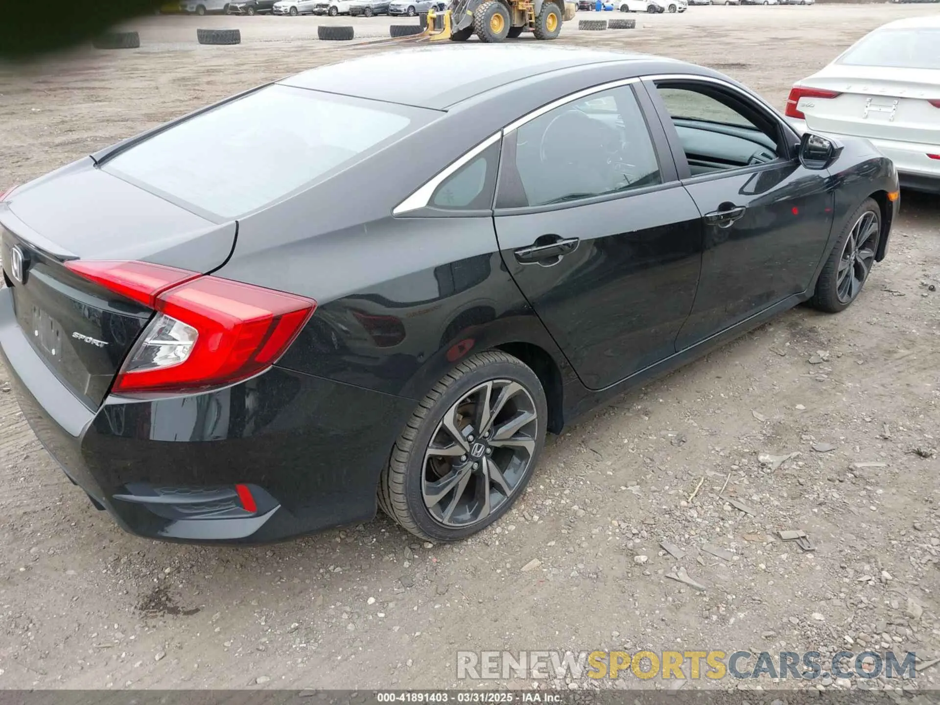 4 Photograph of a damaged car 2HGFC2F86LH598512 HONDA CIVIC 2020