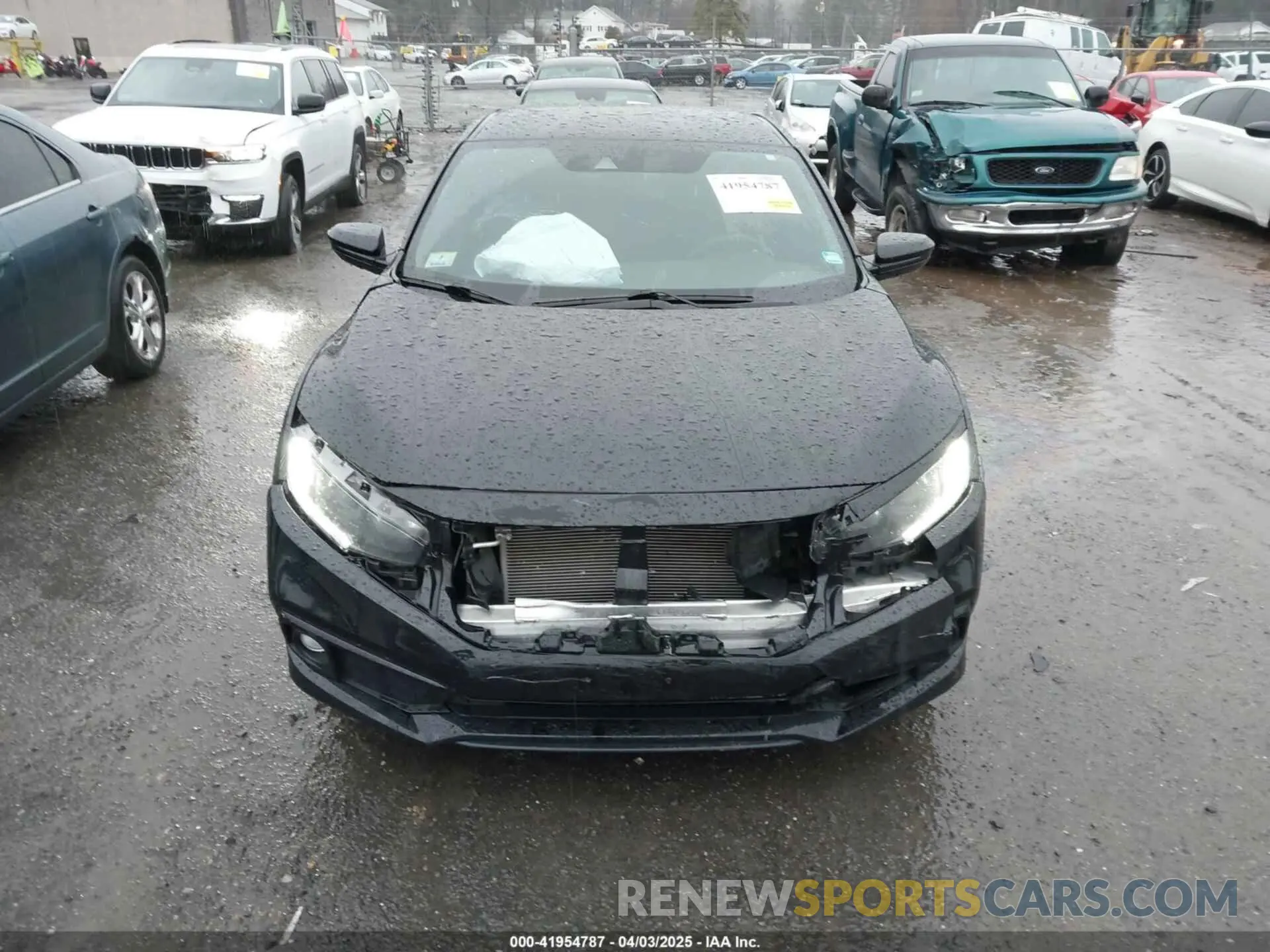 12 Photograph of a damaged car 2HGFC2F87LH503939 HONDA CIVIC 2020