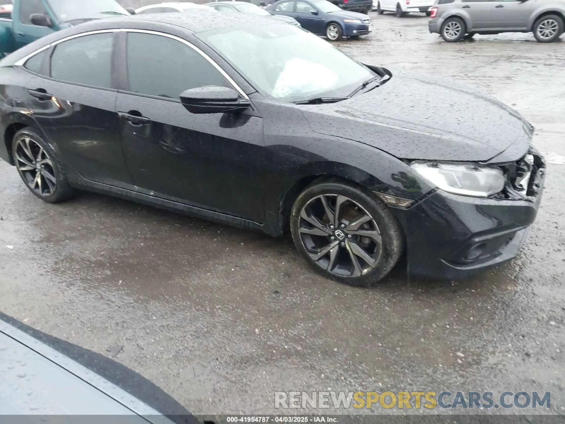 13 Photograph of a damaged car 2HGFC2F87LH503939 HONDA CIVIC 2020