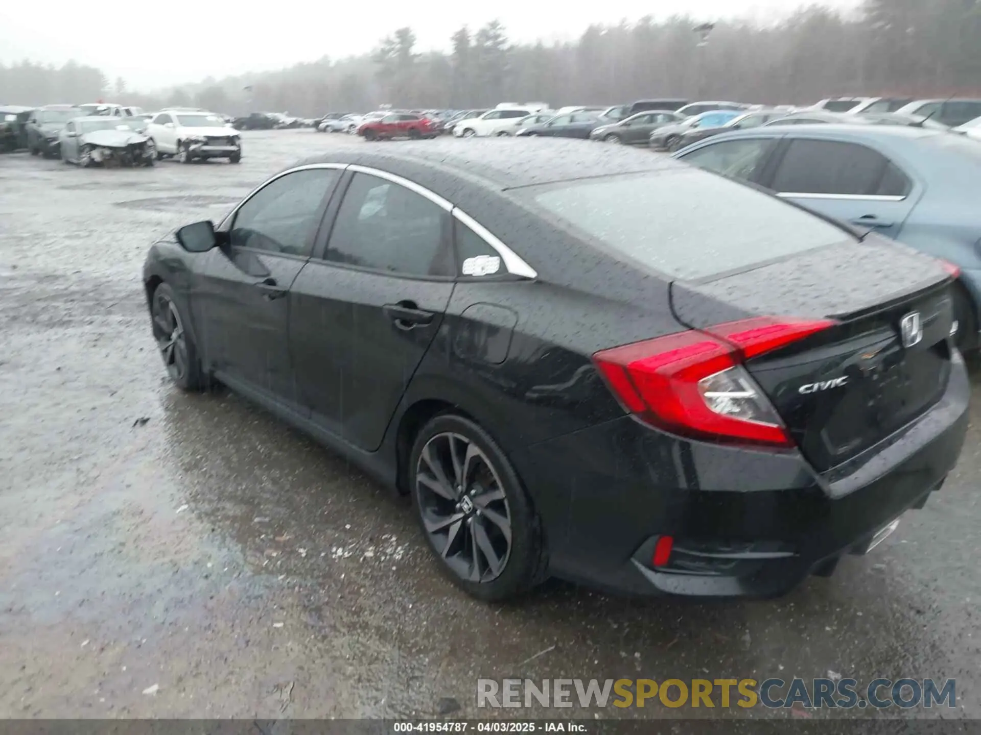 3 Photograph of a damaged car 2HGFC2F87LH503939 HONDA CIVIC 2020