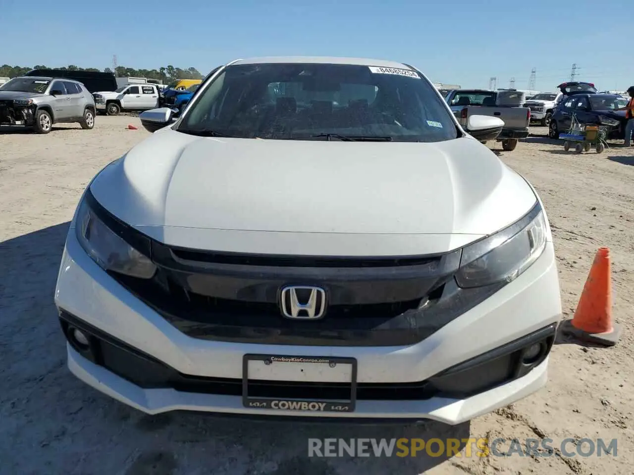 5 Photograph of a damaged car 2HGFC2F87LH505738 HONDA CIVIC 2020