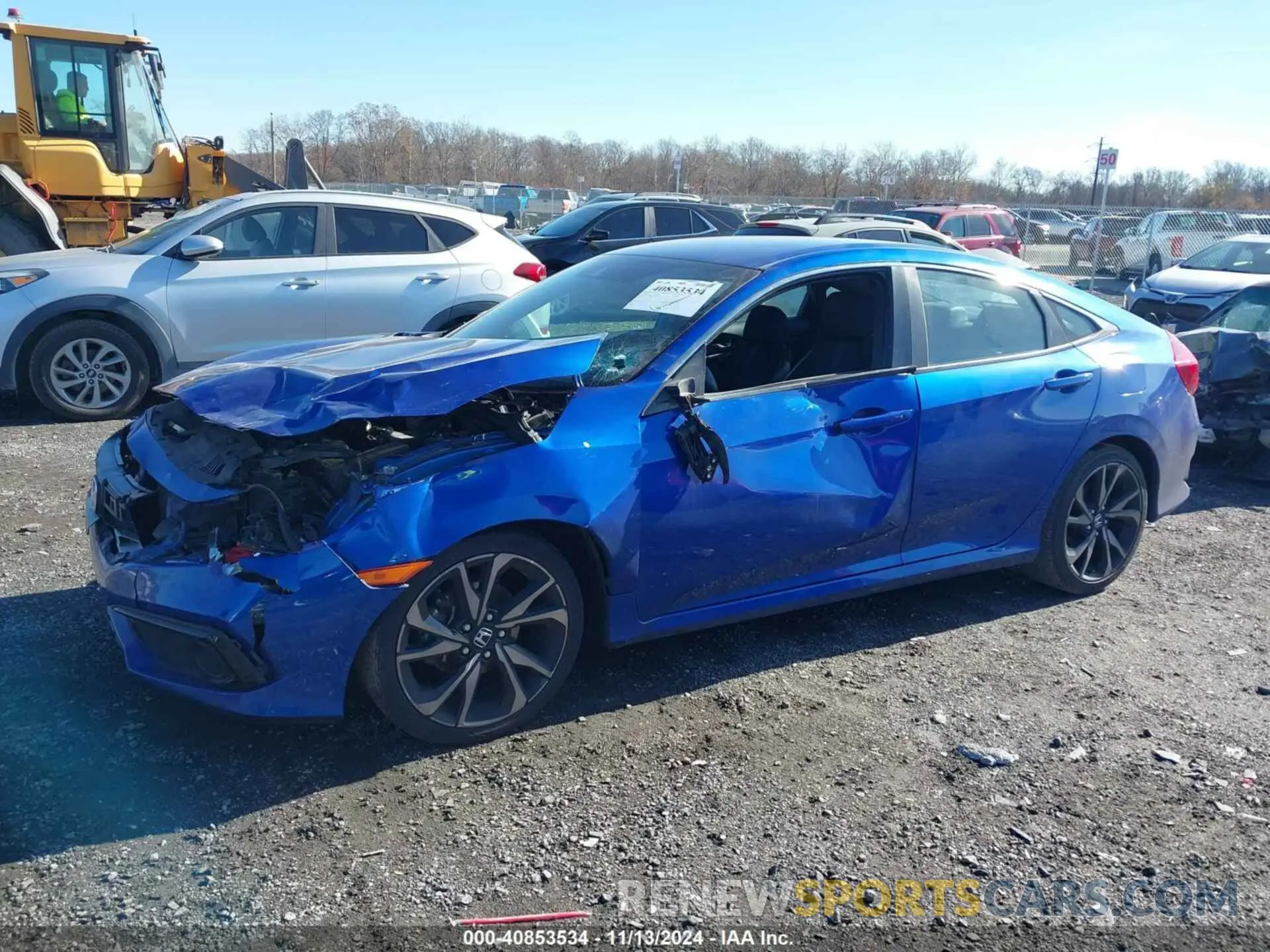 6 Photograph of a damaged car 2HGFC2F87LH516979 HONDA CIVIC 2020