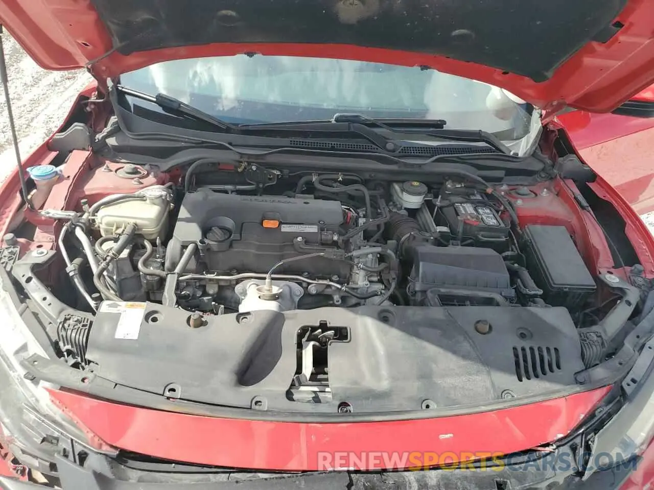 11 Photograph of a damaged car 2HGFC2F87LH537167 HONDA CIVIC 2020