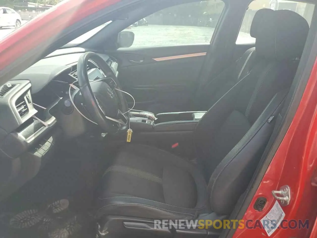 7 Photograph of a damaged car 2HGFC2F87LH537167 HONDA CIVIC 2020
