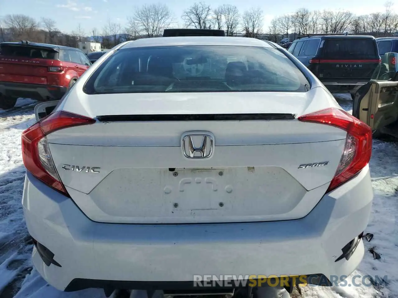 6 Photograph of a damaged car 2HGFC2F87LH540277 HONDA CIVIC 2020