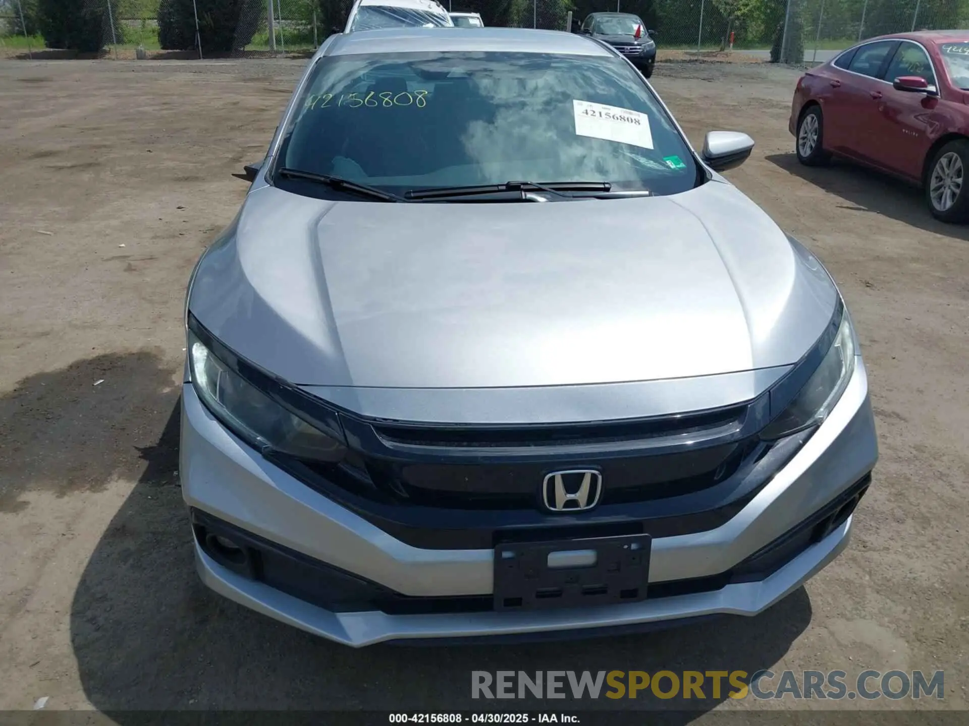12 Photograph of a damaged car 2HGFC2F87LH542725 HONDA CIVIC 2020