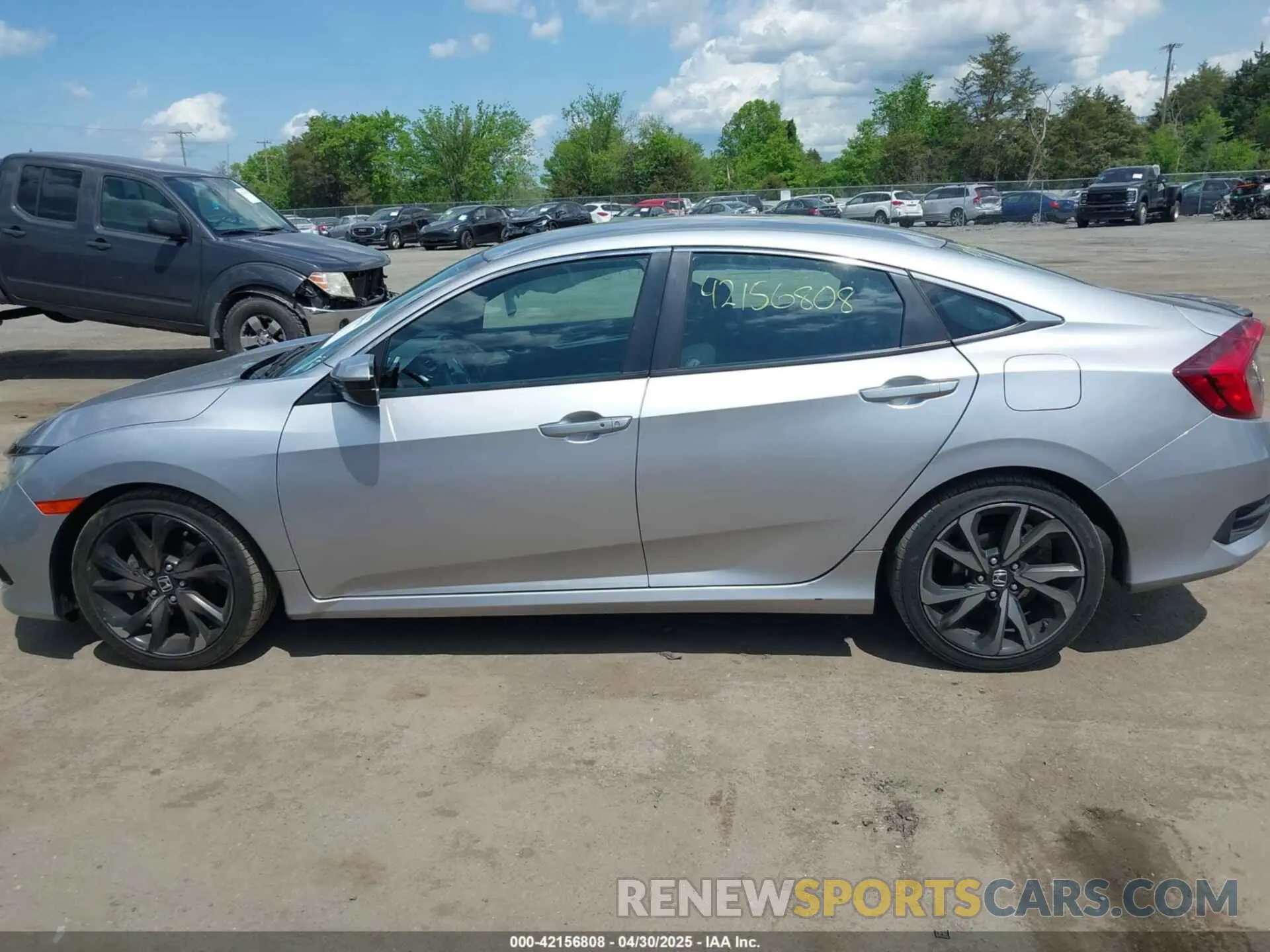 14 Photograph of a damaged car 2HGFC2F87LH542725 HONDA CIVIC 2020