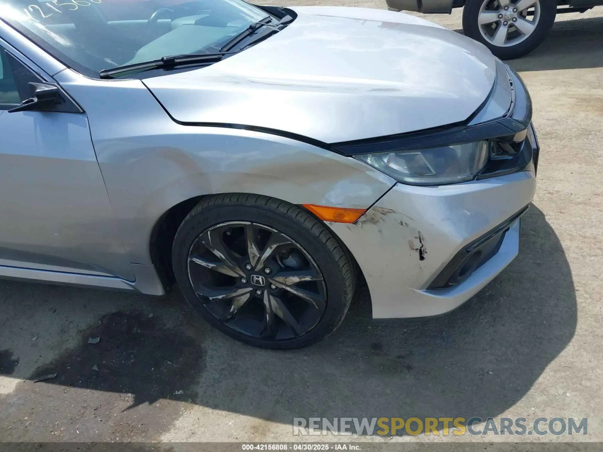 6 Photograph of a damaged car 2HGFC2F87LH542725 HONDA CIVIC 2020
