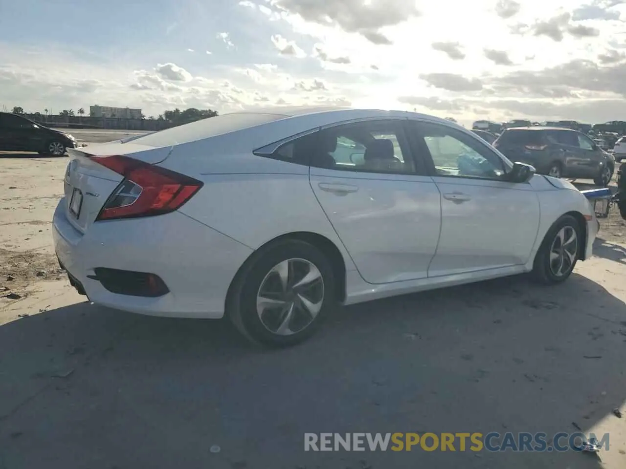 3 Photograph of a damaged car 2HGFC2F87LH547178 HONDA CIVIC 2020