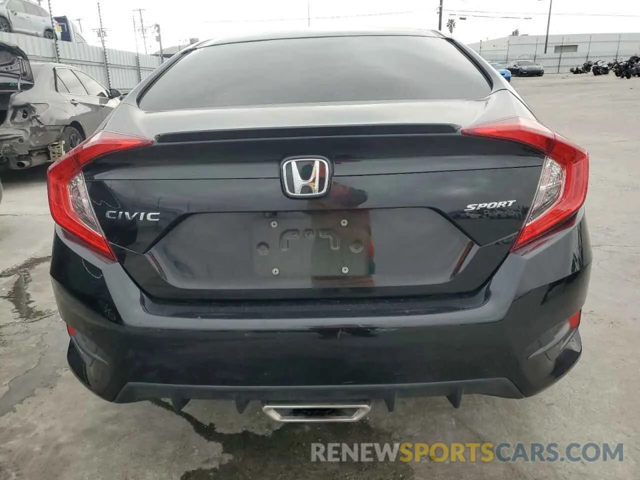 6 Photograph of a damaged car 2HGFC2F87LH574235 HONDA CIVIC 2020