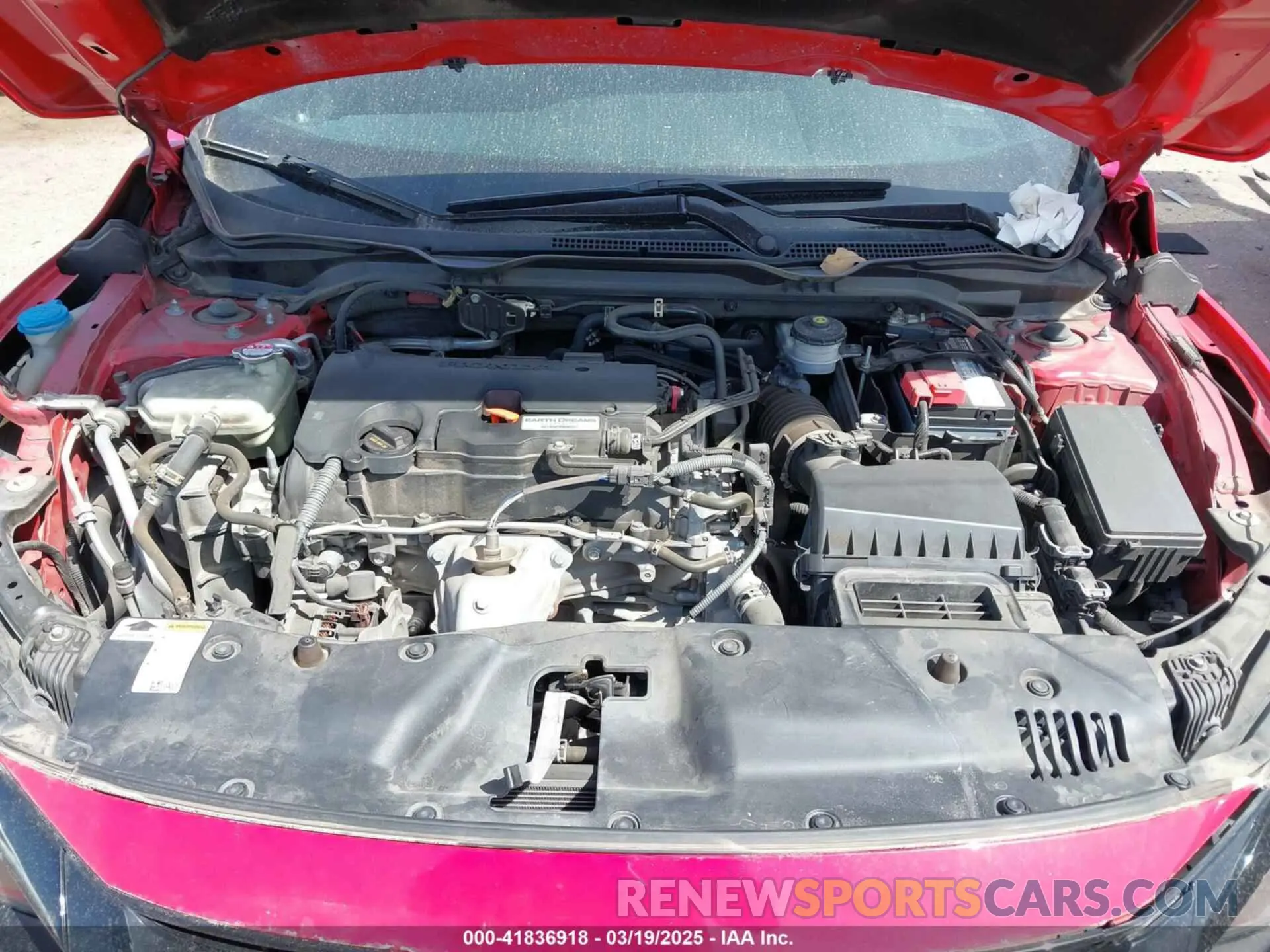 10 Photograph of a damaged car 2HGFC2F87LH586109 HONDA CIVIC 2020