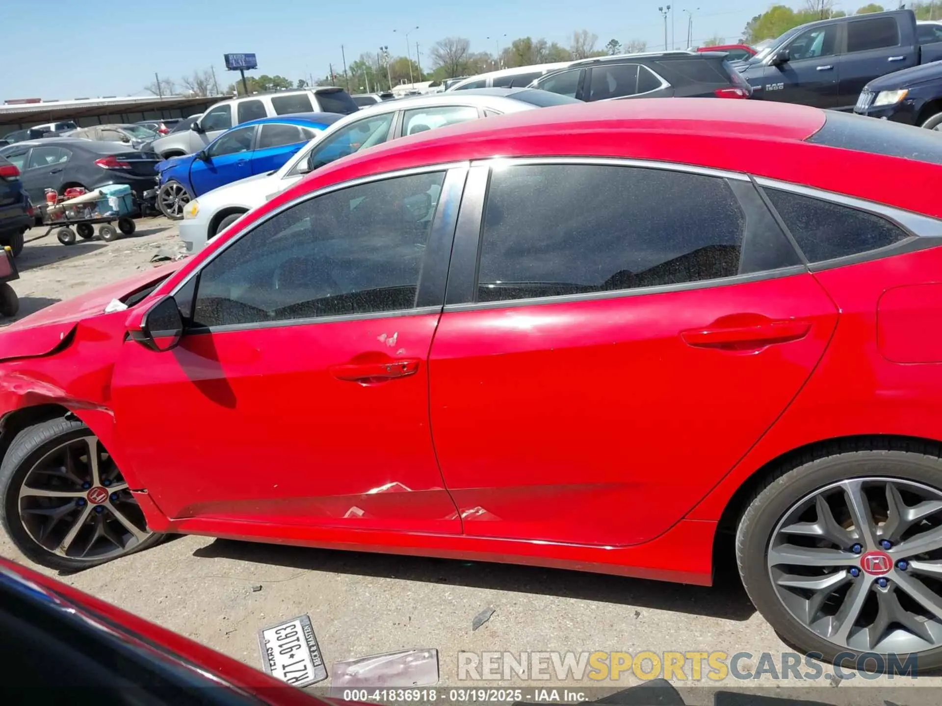 13 Photograph of a damaged car 2HGFC2F87LH586109 HONDA CIVIC 2020