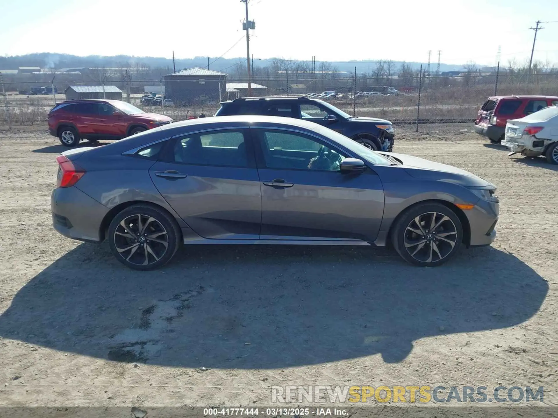 14 Photograph of a damaged car 2HGFC2F87LH586353 HONDA CIVIC 2020