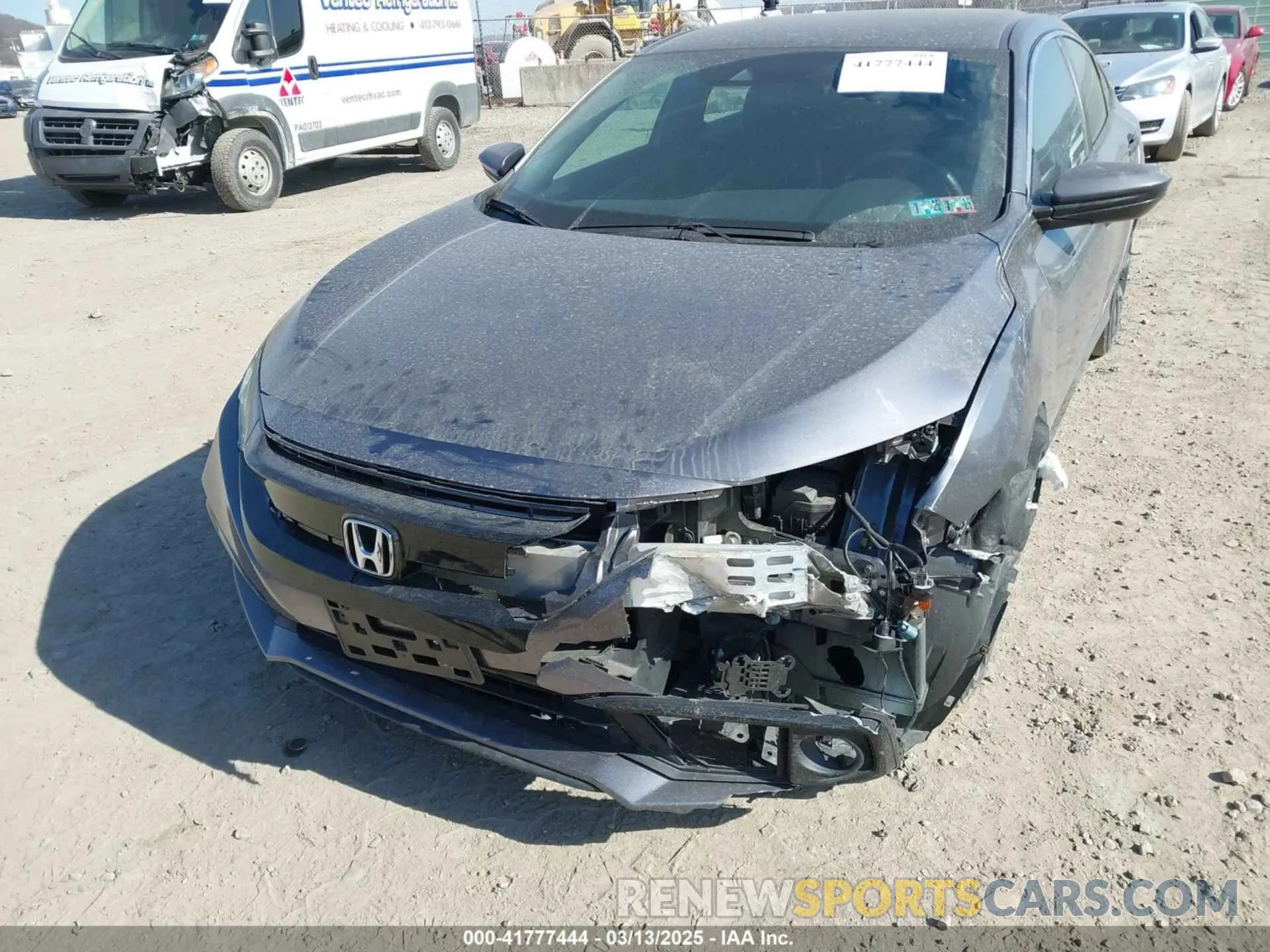 6 Photograph of a damaged car 2HGFC2F87LH586353 HONDA CIVIC 2020