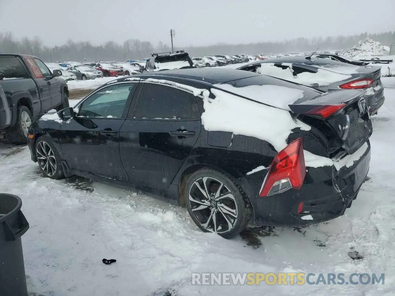2 Photograph of a damaged car 2HGFC2F88LH005801 HONDA CIVIC 2020