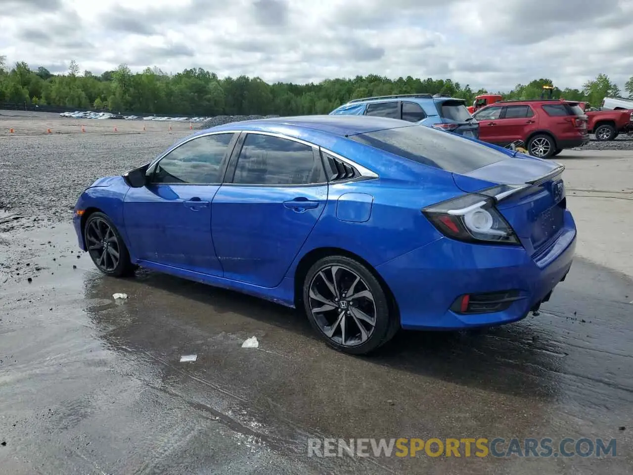 2 Photograph of a damaged car 2HGFC2F88LH514528 HONDA CIVIC 2020