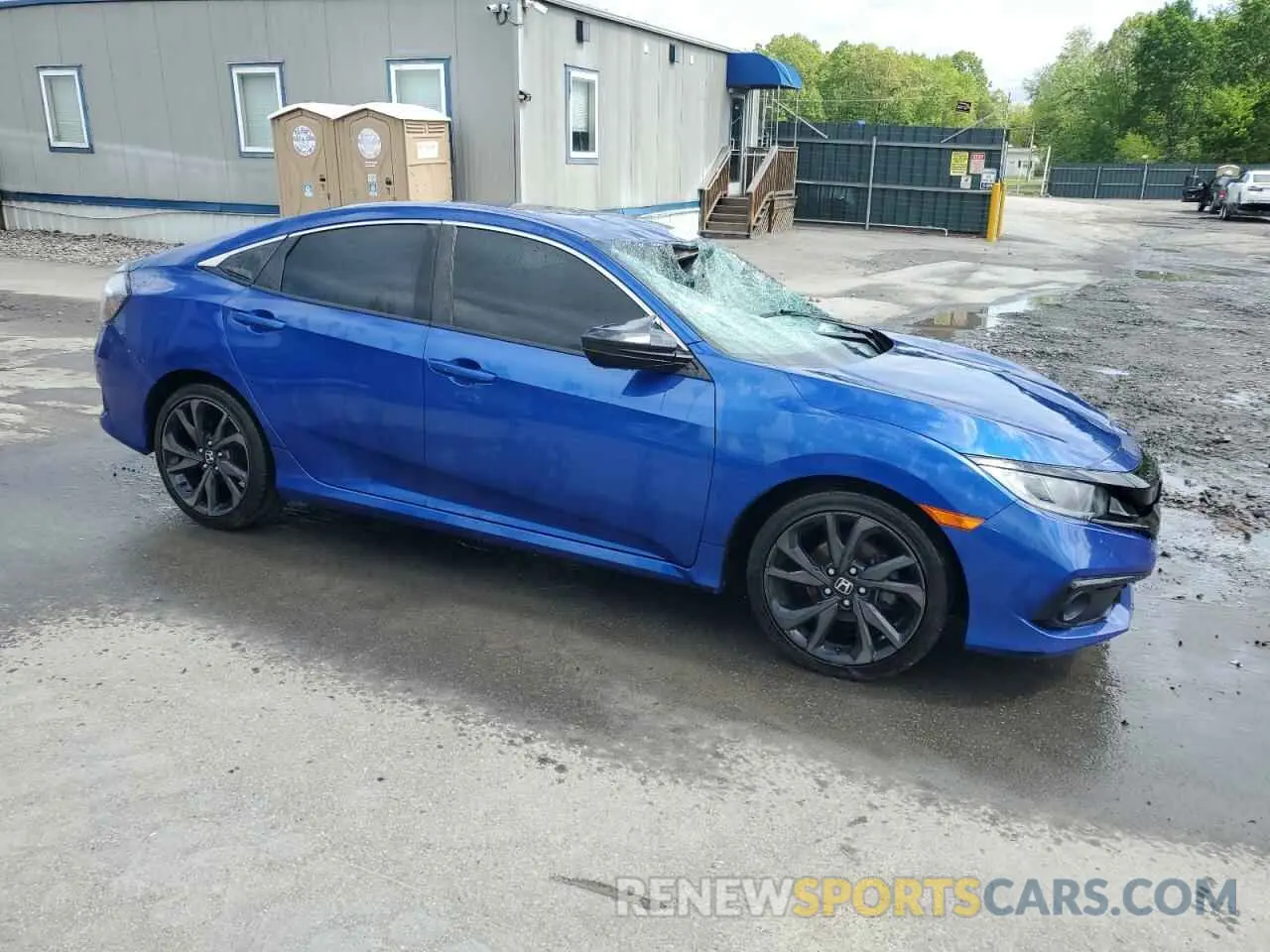 4 Photograph of a damaged car 2HGFC2F88LH514528 HONDA CIVIC 2020
