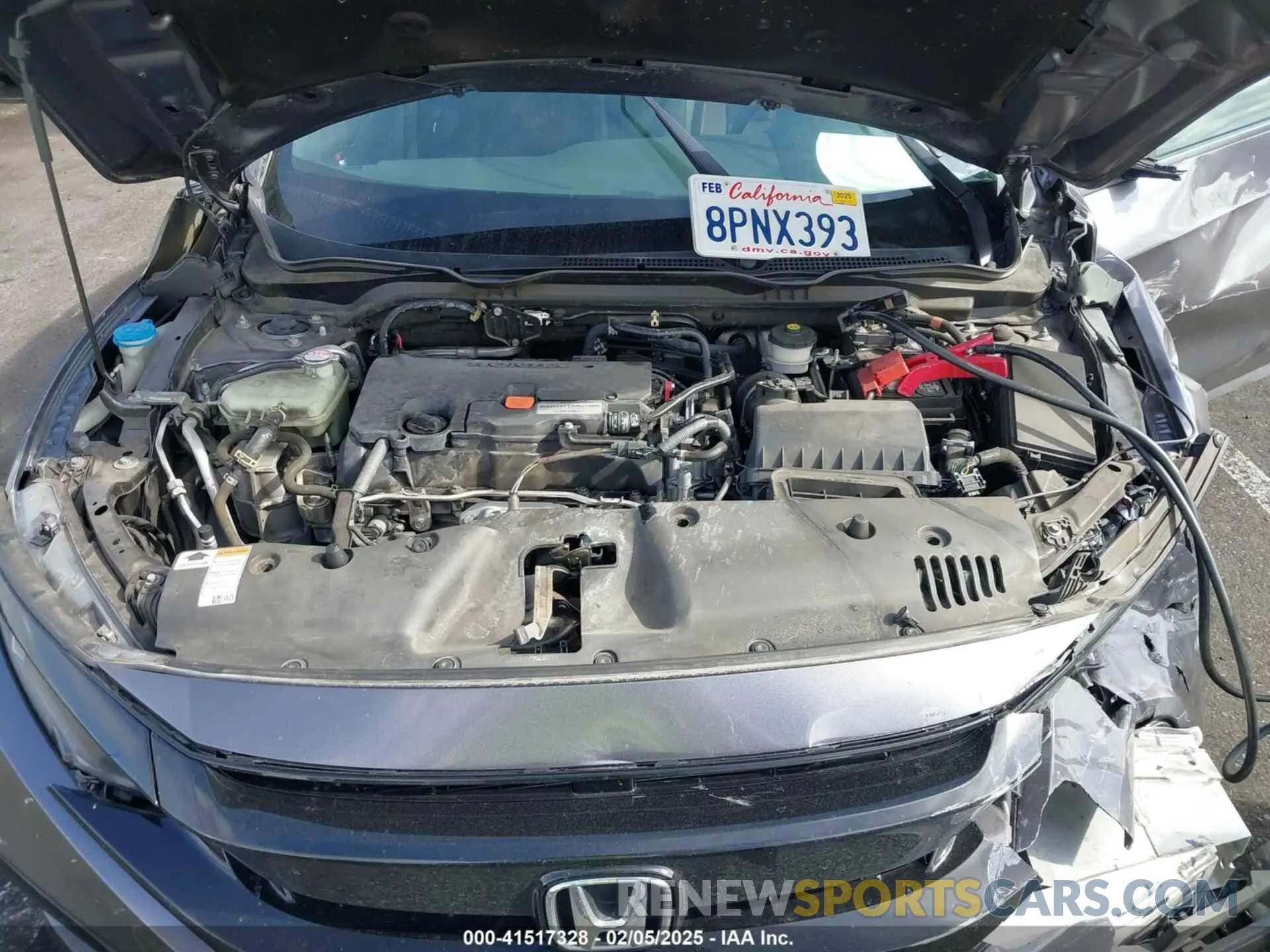 10 Photograph of a damaged car 2HGFC2F88LH524055 HONDA CIVIC 2020