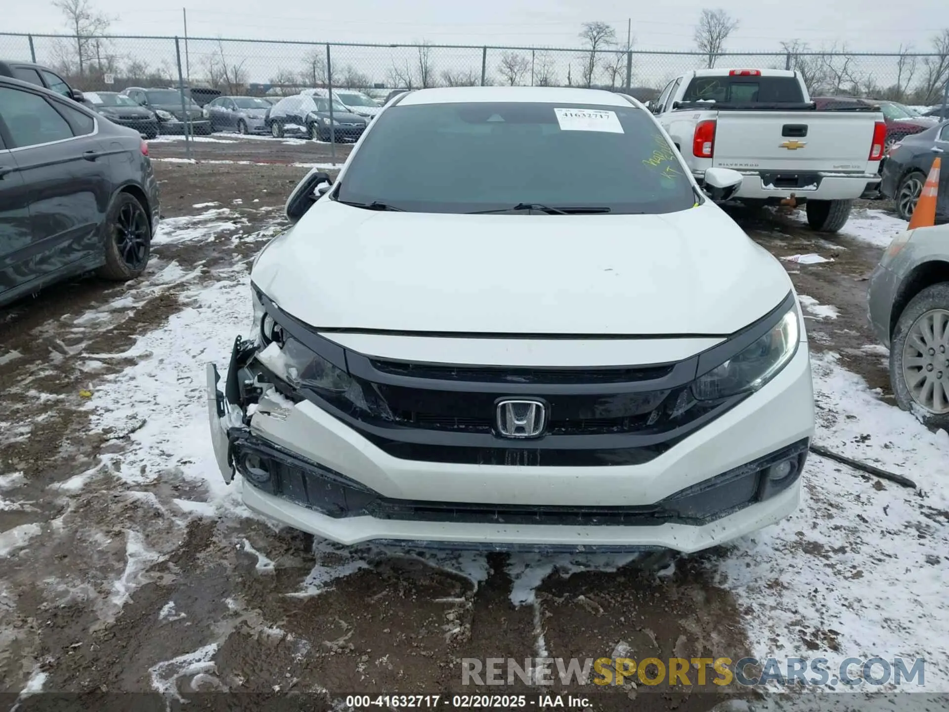 13 Photograph of a damaged car 2HGFC2F88LH532186 HONDA CIVIC 2020