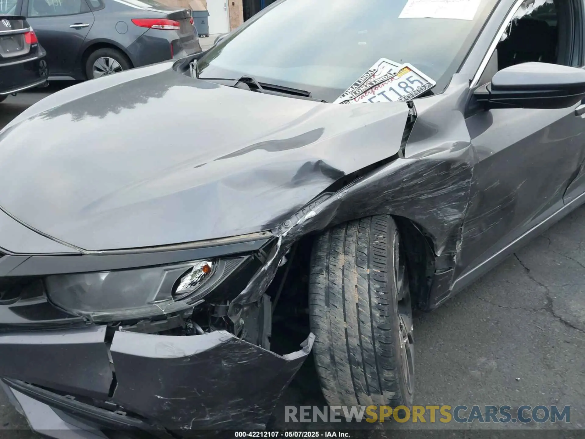 6 Photograph of a damaged car 2HGFC2F88LH540689 HONDA CIVIC 2020